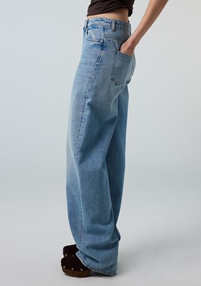 İPEKYOL - IS1260018024 Kadın Lacivert Normal Bel Jean Pantolon