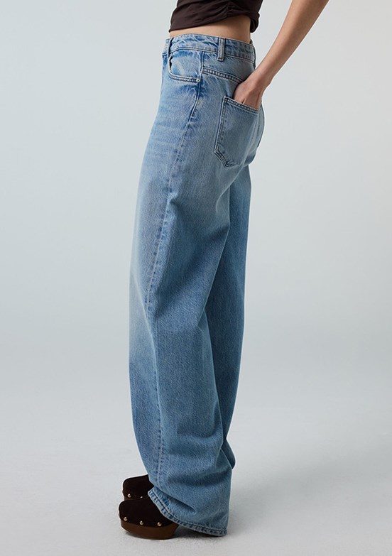 İPEKYOL - IS1260018024 Kadın Lacivert Normal Bel Jean Pantolon