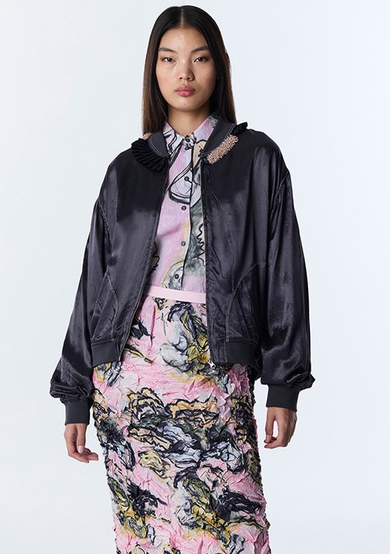 TWİST - TS1260025129 Kadın Pembe Basic Gömlek