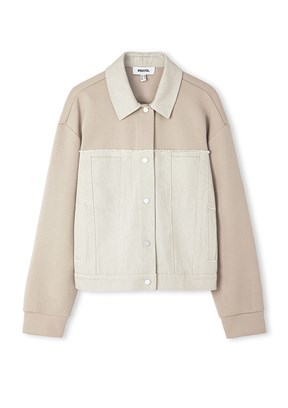 İPEKYOL - IS1260091009 Kadın Bej Basic Sweatshirt