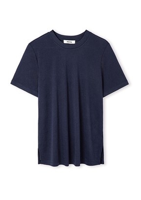 İPEKYOL - IS1260070241 Kadın Lacivert Bisiklet Yaka T-Shirt