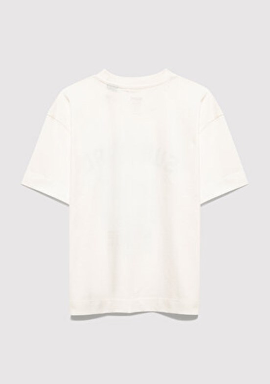 MAVİ - M6610433-70057 Erkek Çocuk Beyaz Baskılı T-Shirt