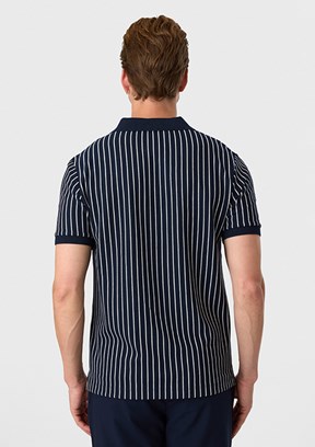 BACKANDBOND - B35S10012 Erkek Lacivert Polo Yaka T-Shırt