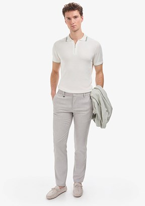 PİERRE CARDİN - Erkek Gri Slim Pantolon