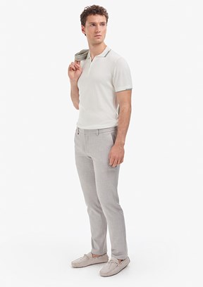 PİERRE CARDİN - Erkek Gri Slim Pantolon