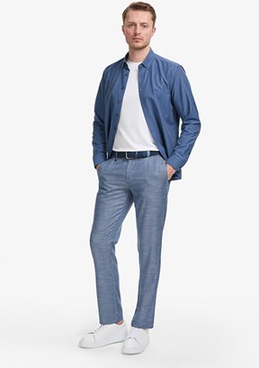 PİERRE CARDİN - Erkek Mavi Slim Pantolon