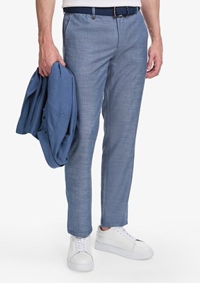 PİERRE CARDİN - Erkek Mavi Slim Pantolon