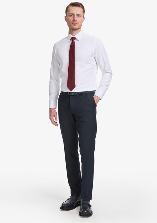 PİERRE CARDİN - Erkek Lacivert Slim Pantolon
