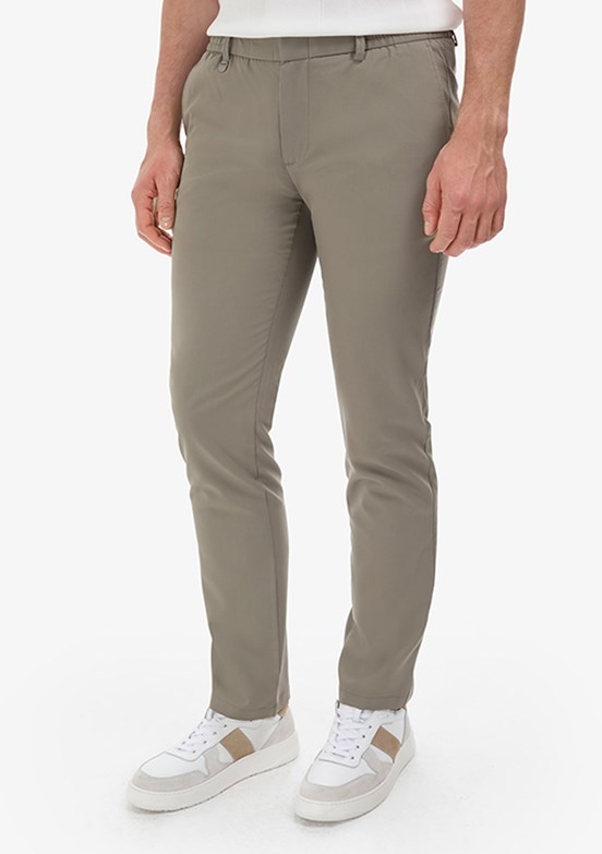 PİERRE CARDİN - Erkek Yeşil Çağla Slim Pantolon