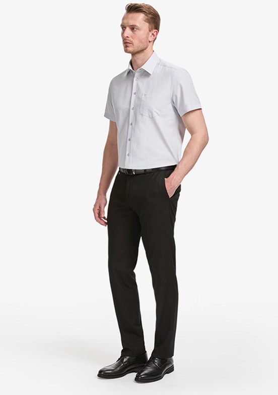 PİERRE CARDİN - Erkek Siyah Slim Pantolon
