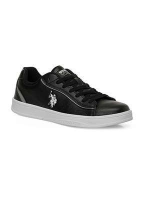 US POLO ASSN Tale 6Fx - Erkek Siyah Sneaker Ayakkabı