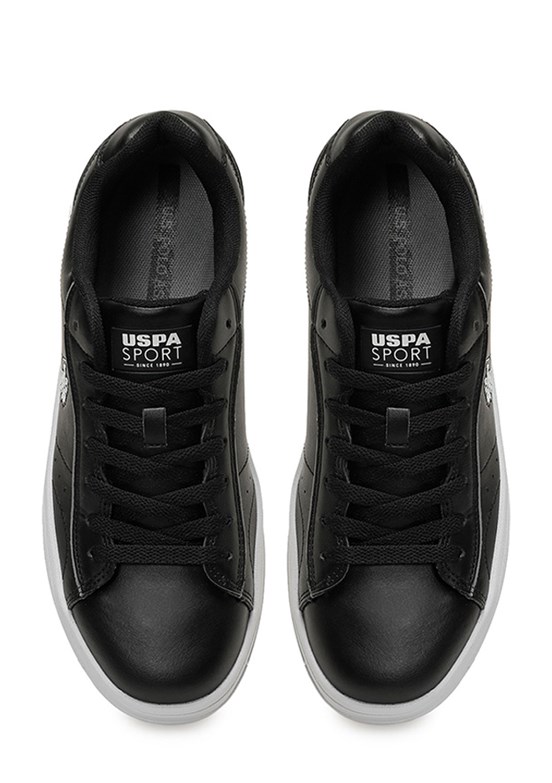 US POLO ASSN Tale 6Fx - Erkek Siyah Sneaker Ayakkabı