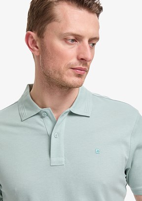 PİERRE CARDİN - Erkek Yeşil Basic T-Shirt
