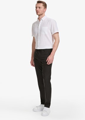 PİERRE CARDİN - Erkek Siyah Slim Pantolon