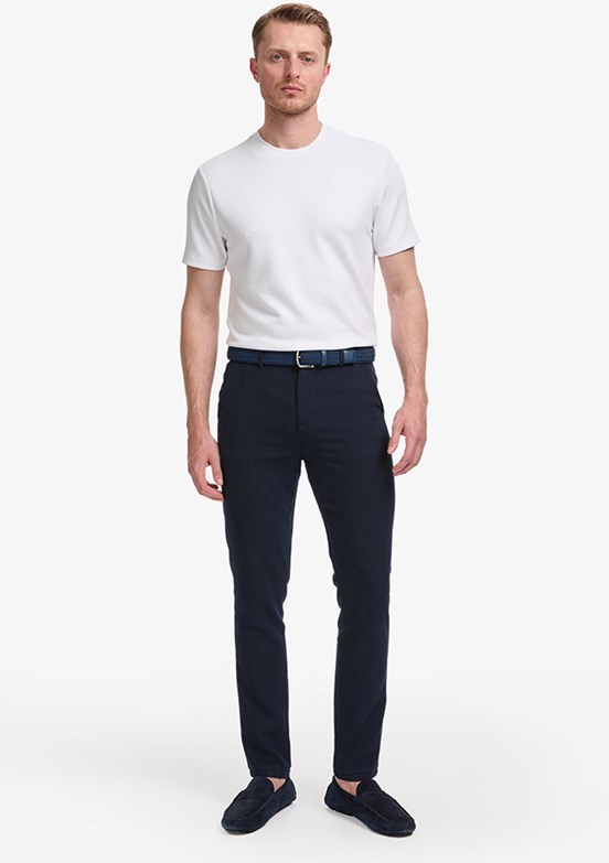 PİERRE CARDİN - Erkek Lacivert Slim Pantolon
