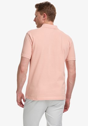 PİERRE CARDİN - Erkek Turuncu Basic T-Shirt