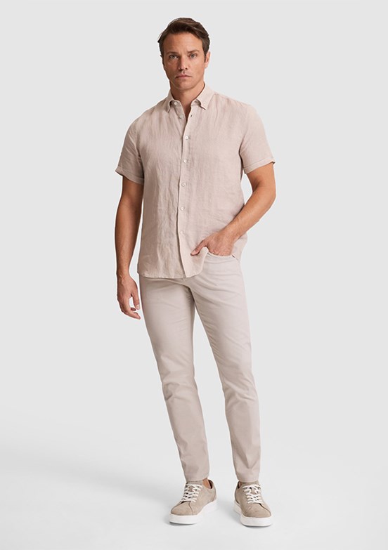 US POLO ASSN - Erkek Bej Chino Pantolon