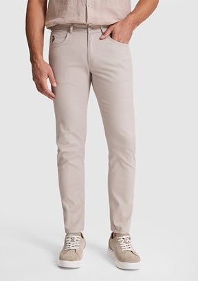 US POLO ASSN - Erkek Bej Chino Pantolon