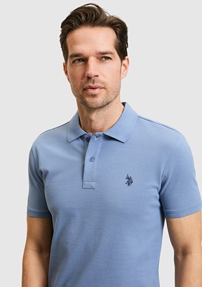 US POLO ASSN - Erkek Lacivert Basic T-Shirt