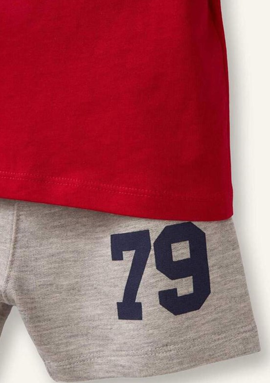 DEFACTO - G8119A5DFA Erkek Bebek Gri Eşofman Takımı