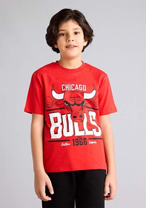 DEFACTO - G7615A8DFA Erkek Çocuk Kırmızı Kısa Kol T-Shirt
