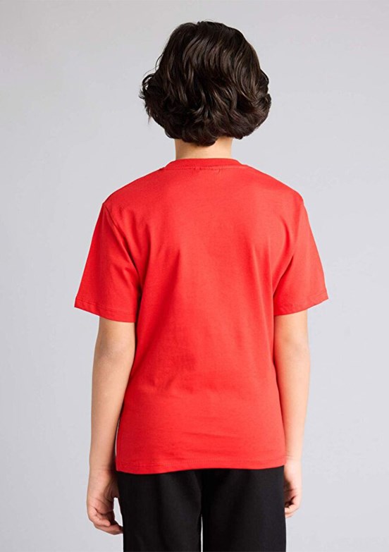 DEFACTO - G7615A8DFA Erkek Çocuk Kırmızı Kısa Kol T-Shirt