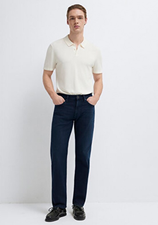 MAVİ Lisbon - M0010039-A2972 Erkek Lacivert Normal Bel Jean Pantolon