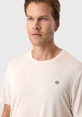 BACKANDBOND - BTS1000200000 Erkek Bej Regular T-Shirt