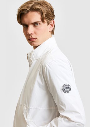 US POLO ASSN - Erkek Beyaz Basic Mont