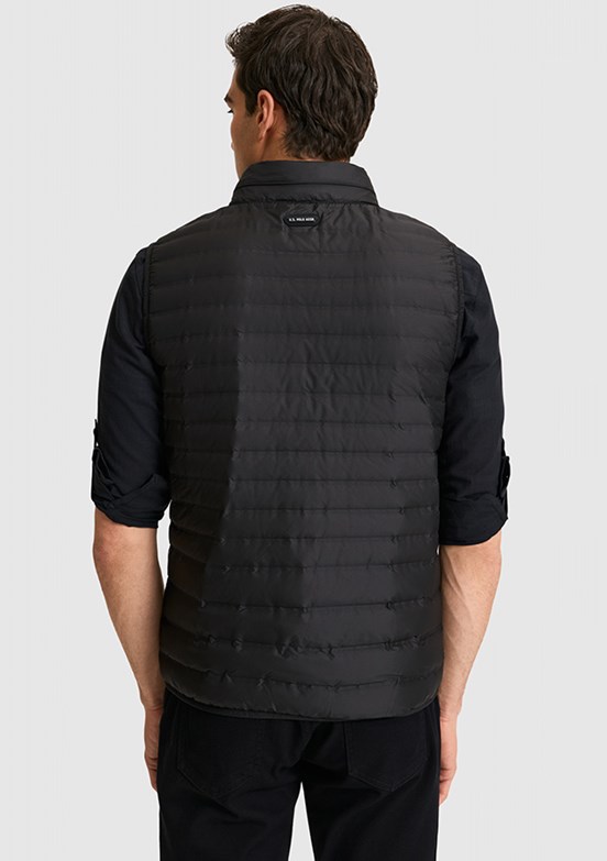 US POLO ASSN - Erkek Siyah Basic Yelek