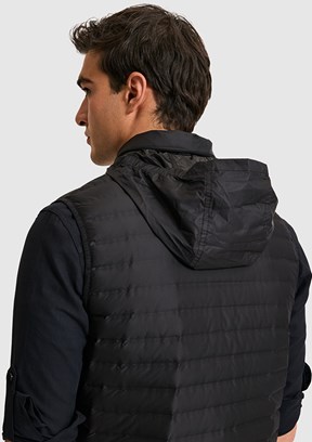US POLO ASSN - Erkek Siyah Basic Yelek