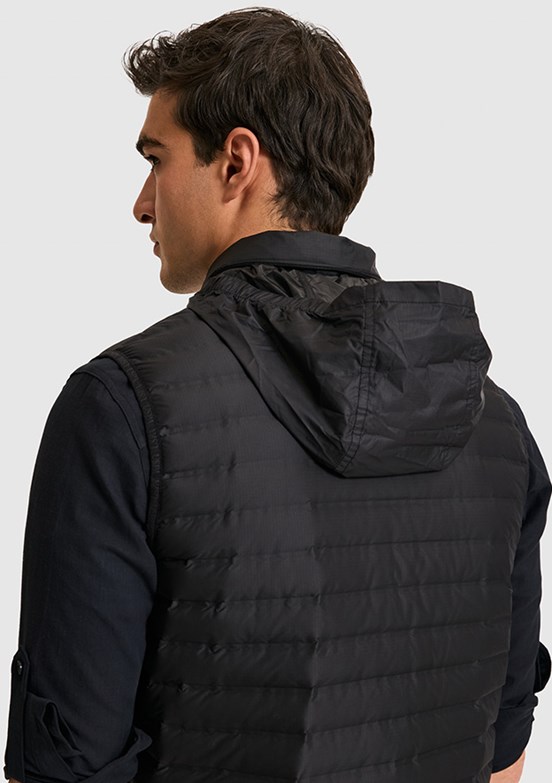 US POLO ASSN - Erkek Siyah Basic Yelek