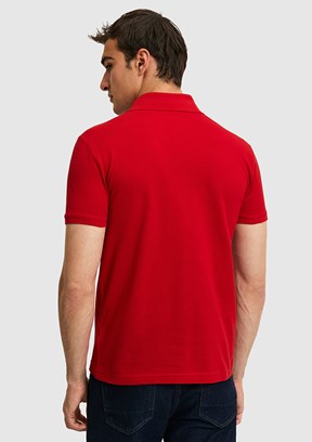 US POLO ASSN - Erkek Kırmızı Slim T-Shirt