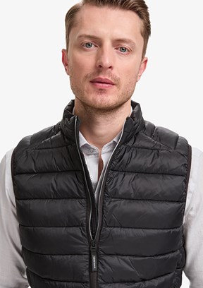 PIERRE CARDIN - Erkek Siyah Slim Mont