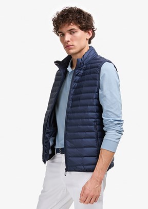 US POLO ASSN - Erkek Lacivert Basic Yelek