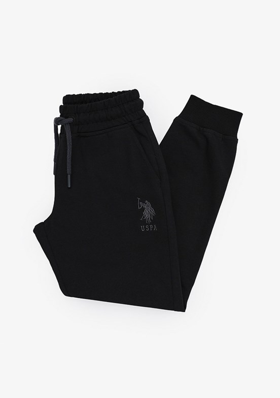US POLO ASSN - Erkek Çocuk Siyah Regular Pantolon