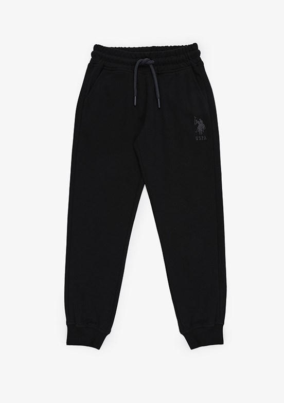 US POLO ASSN - Erkek Çocuk Siyah Regular Pantolon