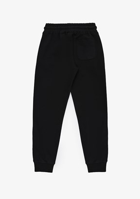 US POLO ASSN - Erkek Çocuk Siyah Regular Pantolon
