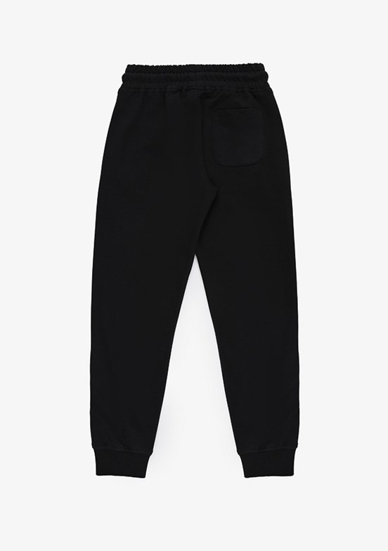 US POLO ASSN - Erkek Çocuk Siyah Regular Pantolon