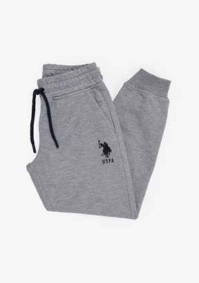 US POLO ASSN - Erkek Çocuk Gri Regular Pantolon