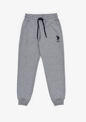 US POLO ASSN - Erkek Çocuk Gri Regular Pantolon