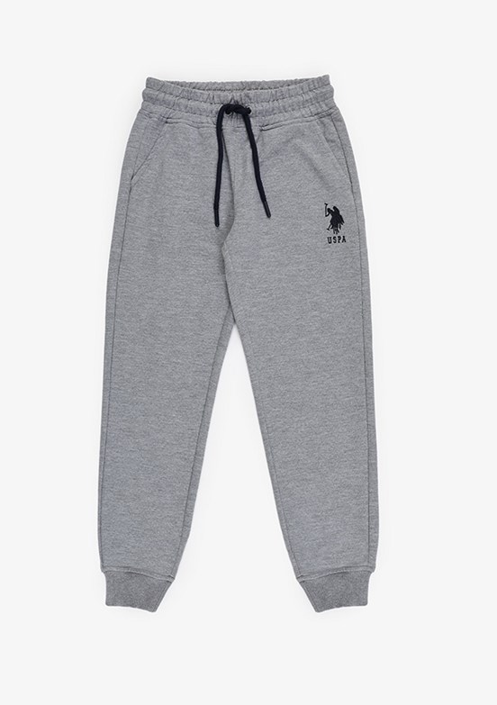 US POLO ASSN - Erkek Çocuk Gri Regular Pantolon
