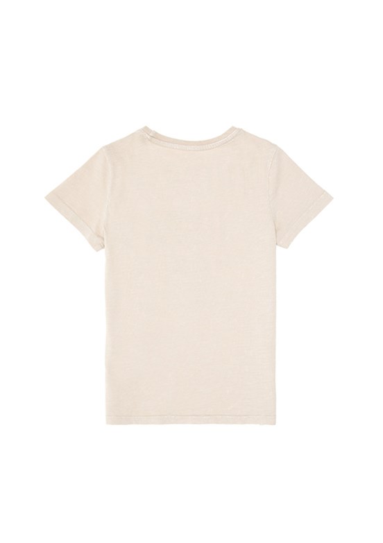 US POLO ASSN - Erkek Çocuk Bej Regular T-Shirt