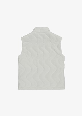 US POLO ASSN - Kız Çocuk Beyaz Regular Yelek