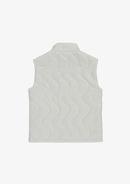 US POLO ASSN - Kız Çocuk Beyaz Regular Yelek