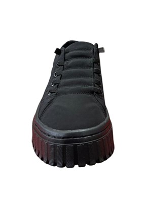 GAMELU - 26YZ CANVAS Kadın Siyah Casual Ayakkabı