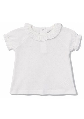 HARİBO - S26G4CTT801 Kız Bebek Beyaz Eşofman Takımı