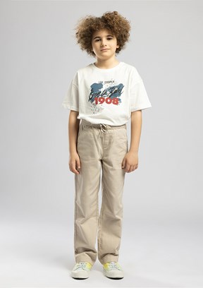 LEE COOPER Many - 262 LCB 221005 Erkek Çocuk Bej Chino Pantolon