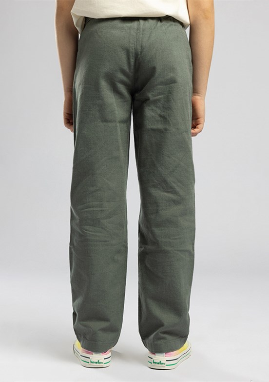 LEE COOPER Many - 262 LCB 221005 Erkek Çocuk Yeşil Chino Pantolon