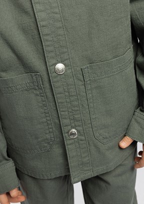 LEE COOPER Wade - 262 LCB 231001 Erkek Çocuk Yeşil Regular Ceket